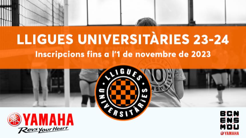 LLIGUES UNIVERSITÀRIES 2023-24 